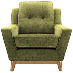 G Plan Vintage The Fifty Three Armchair Marl Green